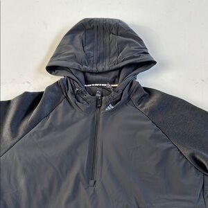 Adidas Black Hooded Pullover